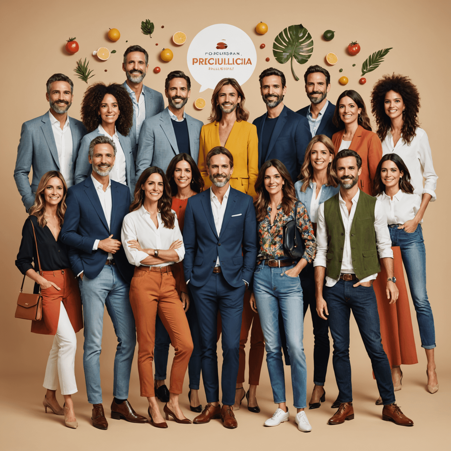 Imagen que muestra a influencers españoles populares colaborando con marcas en diversos sectores